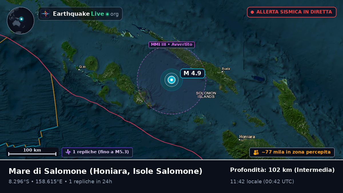 Mare di Salomone (Isole Salomone)