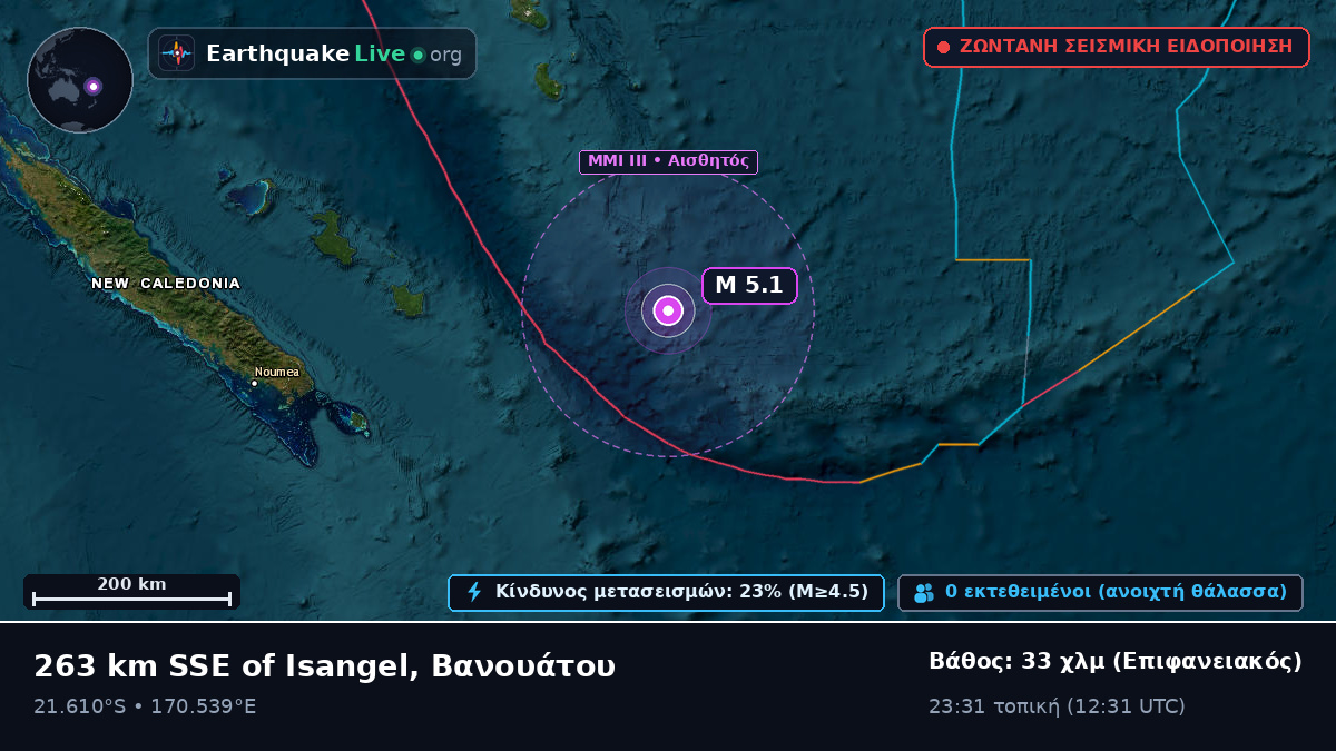 Νότιος Ειρηνικός Ωκεανός (Νέα Καληδονία)