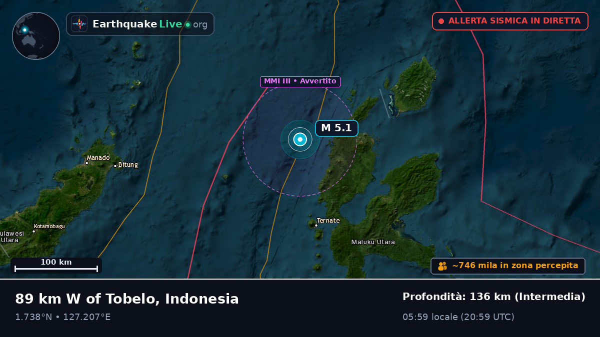 Mare delle Molucche (Indonesia)