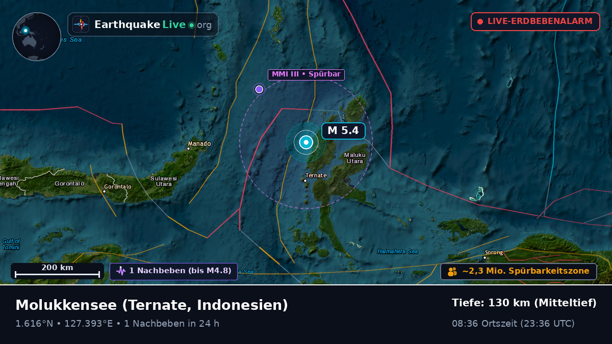 Molukkensee (Indonesien)