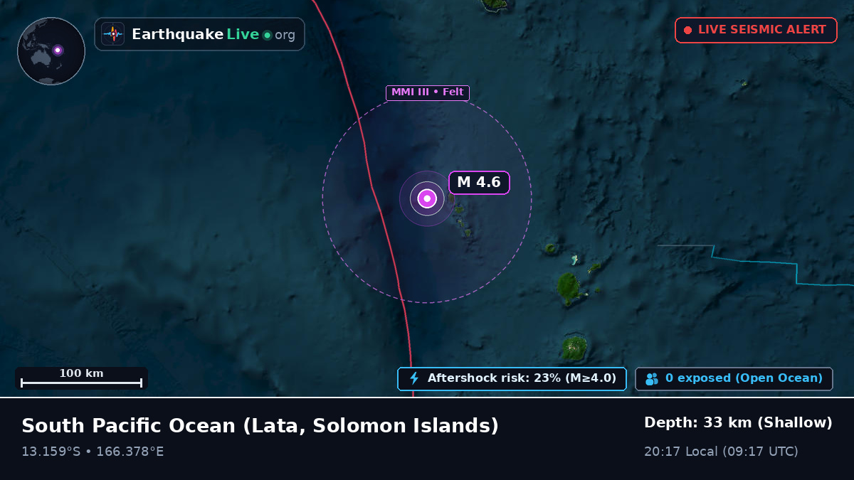South Pacific Ocean (Solomon Islands)