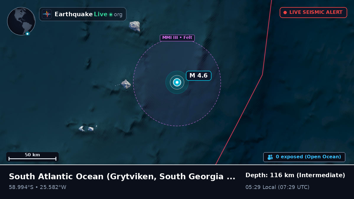 South Atlantic Ocean (South Georgia and the Islands)