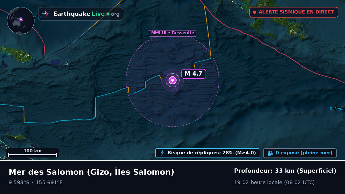 Mer des Salomon (Îles Salomon)