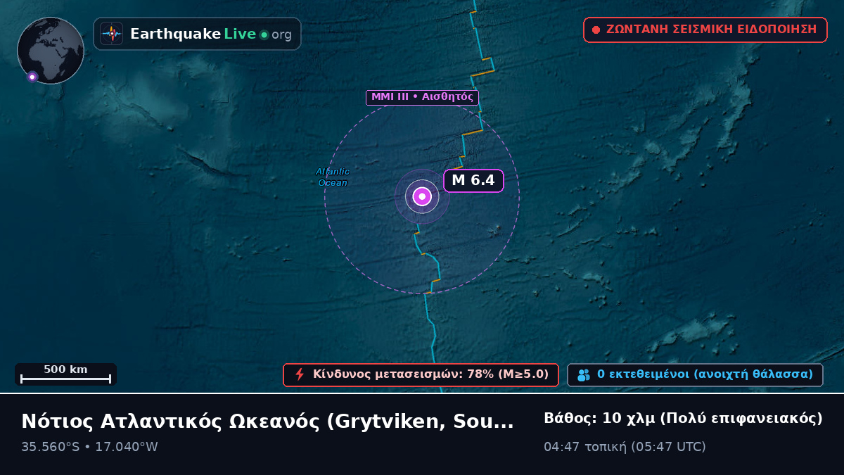Νότιος Ατλαντικός Ωκεανός (South Georgia and the Islands)
