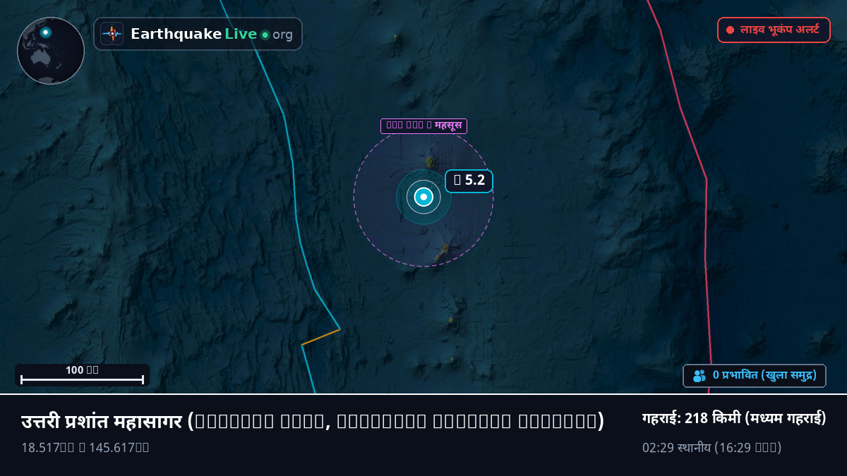उत्तरी प्रशांत महासागर (Northern Mariana Islands)