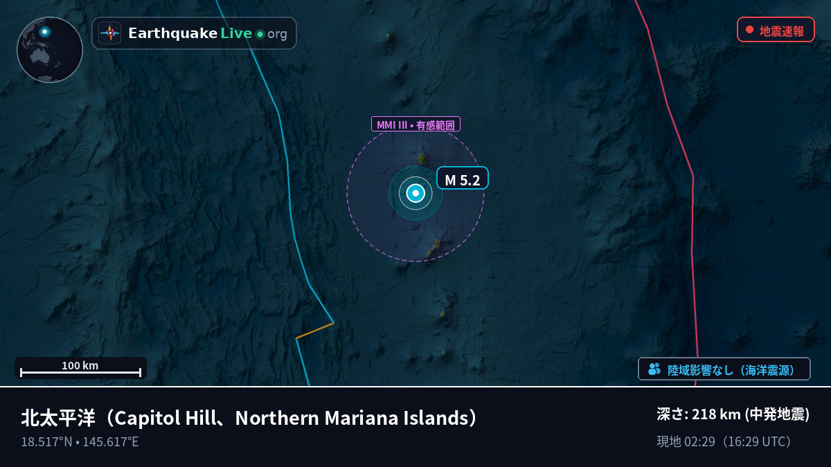 北太平洋 (Northern Mariana Islands)