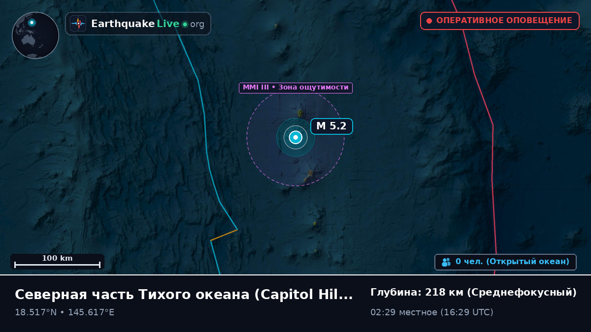 Северная часть Тихого океана (Northern Mariana Islands)