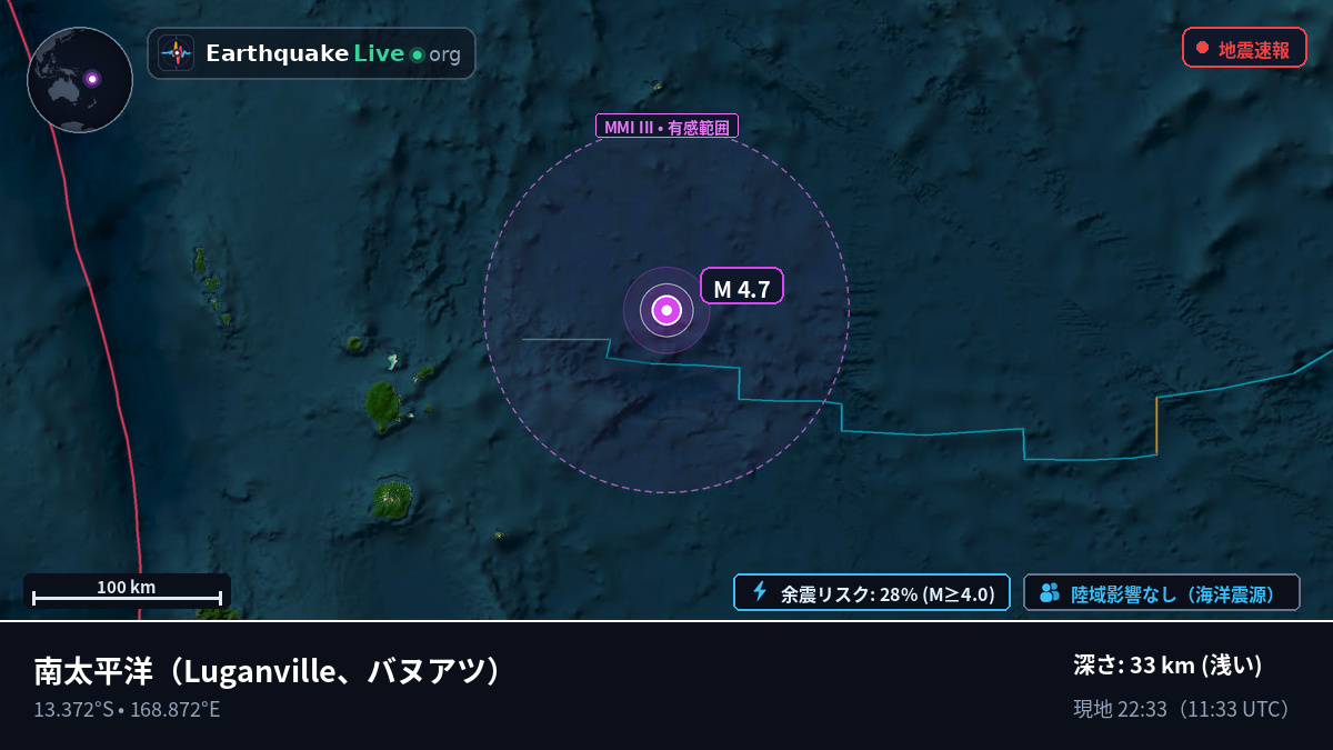 南太平洋 (バヌアツ)