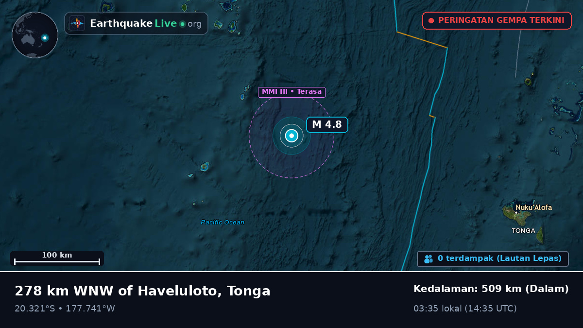 Samudra Pasifik Selatan (Tonga)