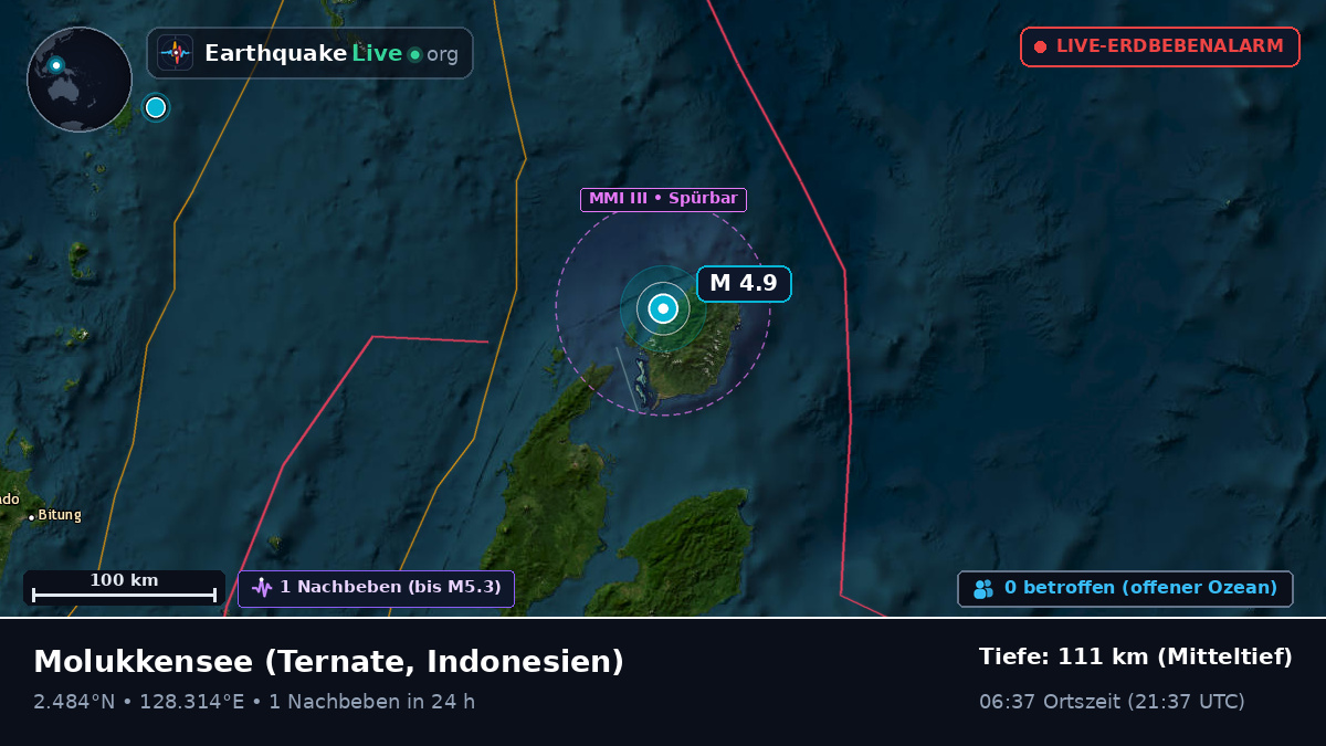 Molukkensee (Indonesien)