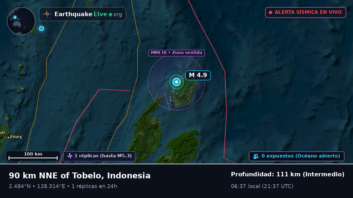 Mar de Molucas (Indonesia)