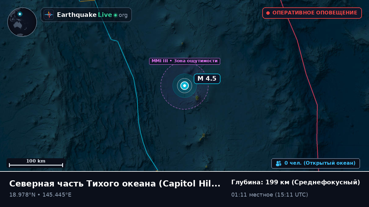 Северная часть Тихого океана (Northern Mariana Islands)
