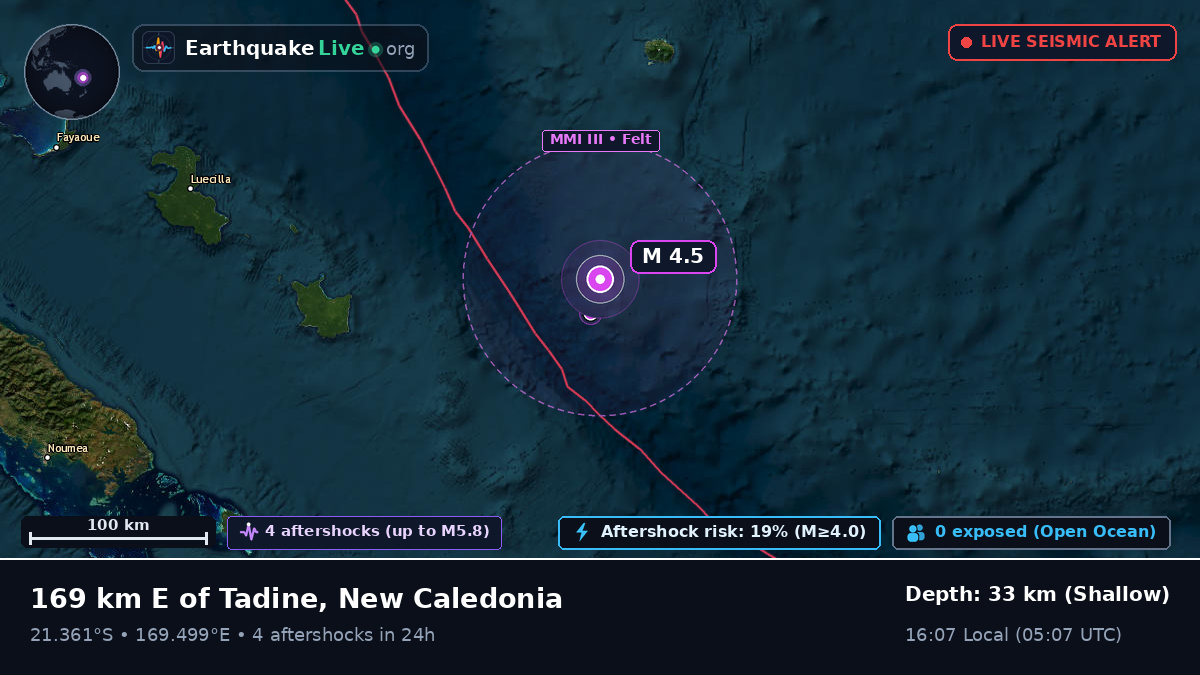 South Pacific Ocean (New Caledonia)
