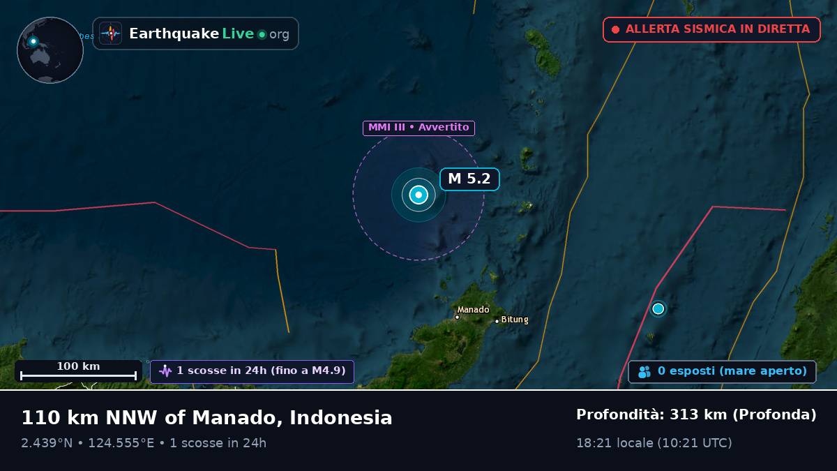 Mare delle Molucche (Indonesia)