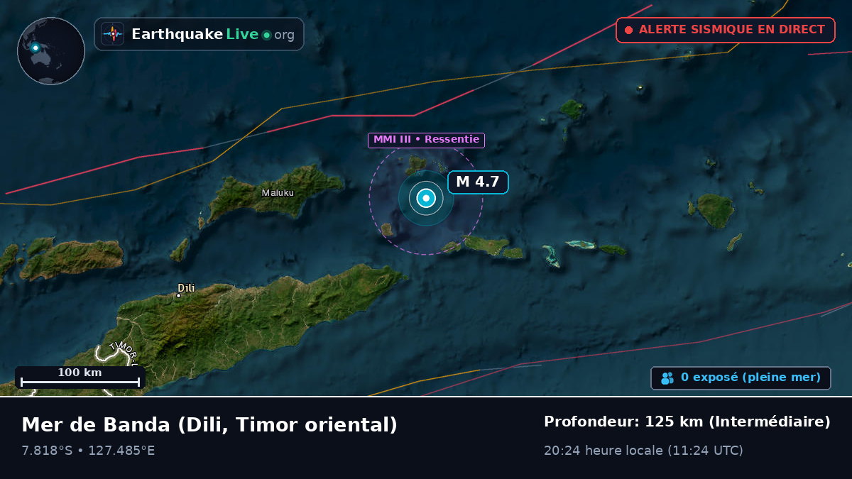Mer de Banda (Timor oriental)