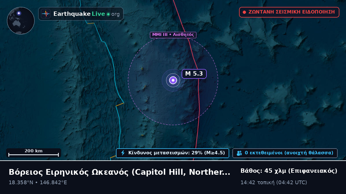 Βόρειος Ειρηνικός Ωκεανός (Northern Mariana Islands)