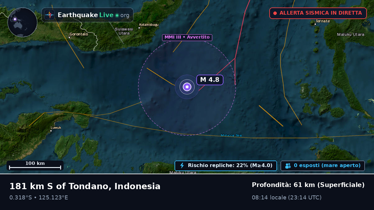 Mare delle Molucche (Indonesia)
