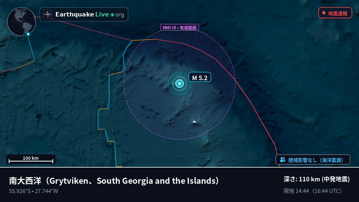 南大西洋 (South Georgia and the Islands)
