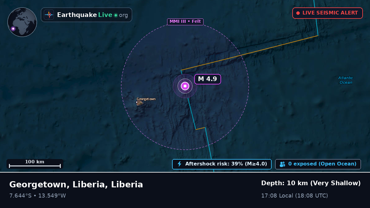 South Atlantic Ocean (Liberia)