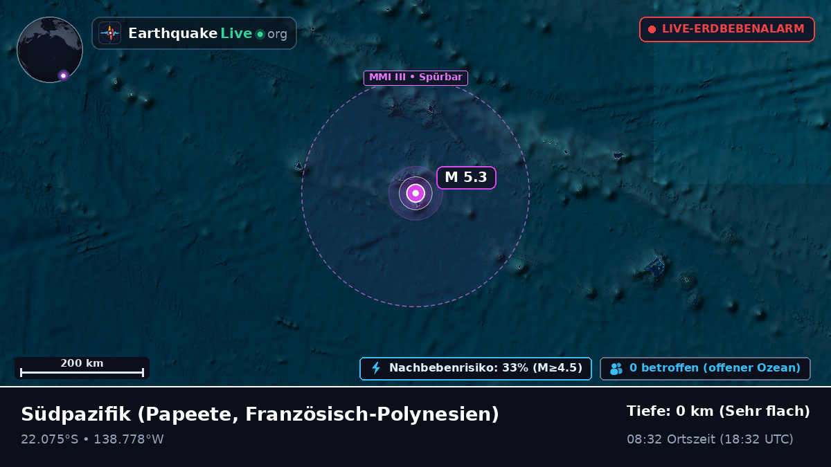 Südpazifik (Französisch-Polynesien)