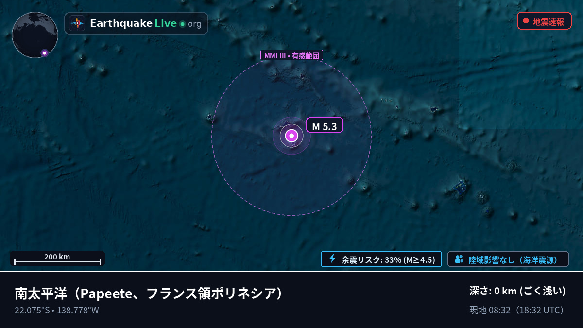 南太平洋 (フランス領ポリネシア)