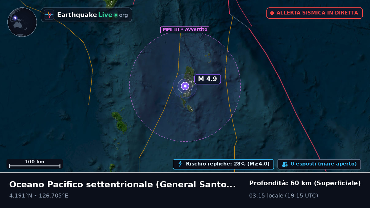 Oceano Pacifico settentrionale (Filippine)
