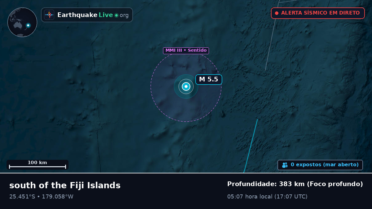 Oceano Pacífico Sul (Kermadec Islands)