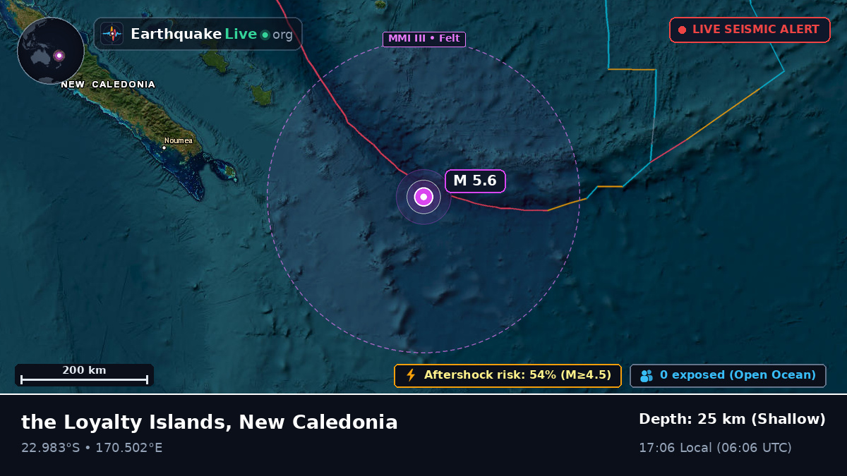 South Pacific Ocean (New Caledonia)