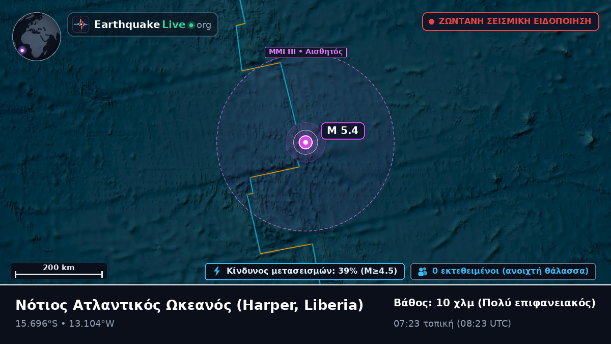 Νότιος Ατλαντικός Ωκεανός (Liberia)