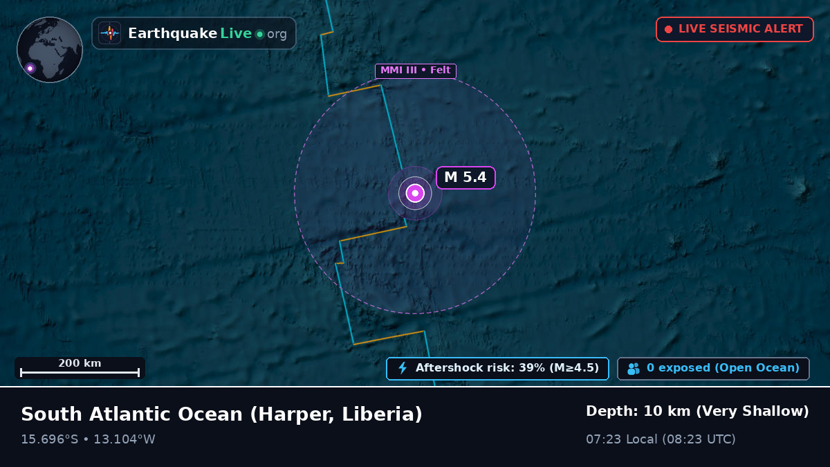 South Atlantic Ocean (Liberia)