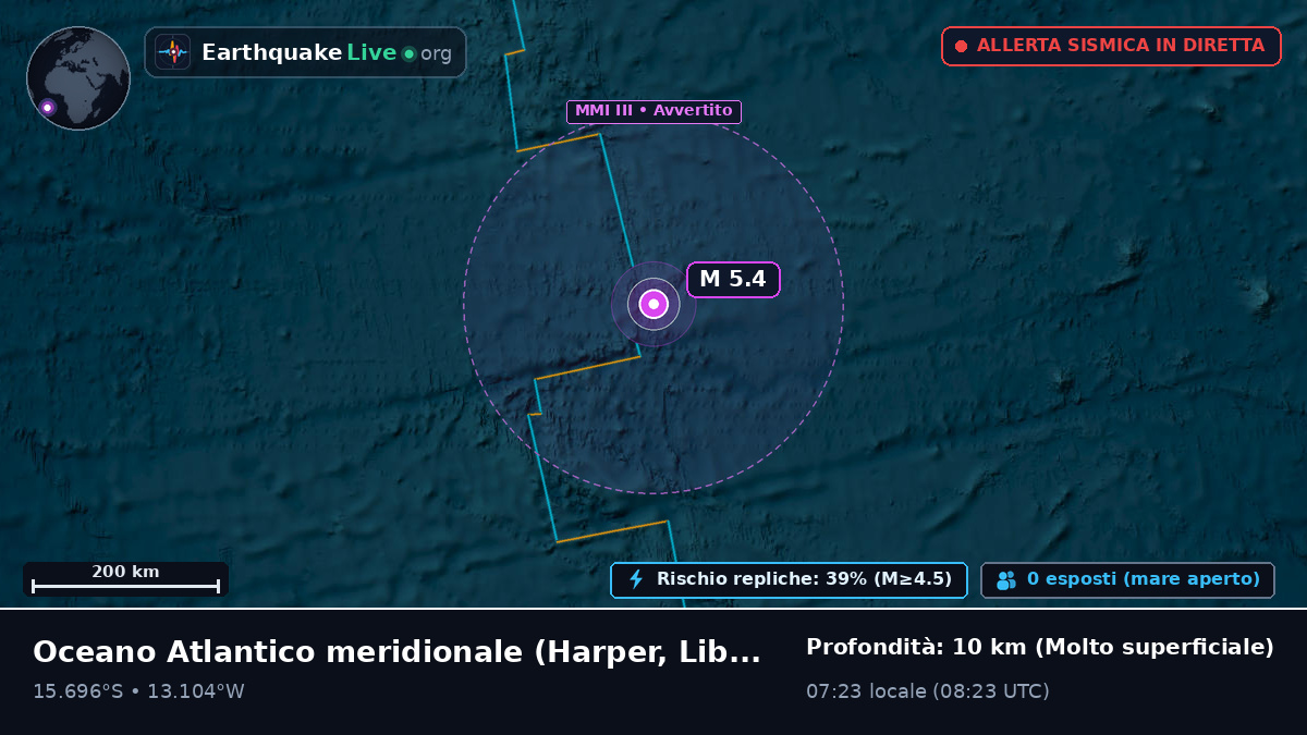Oceano Atlantico meridionale (Liberia)
