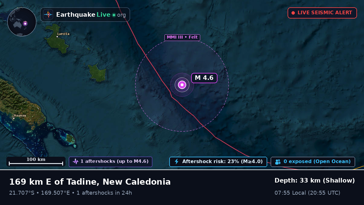 South Pacific Ocean (New Caledonia)