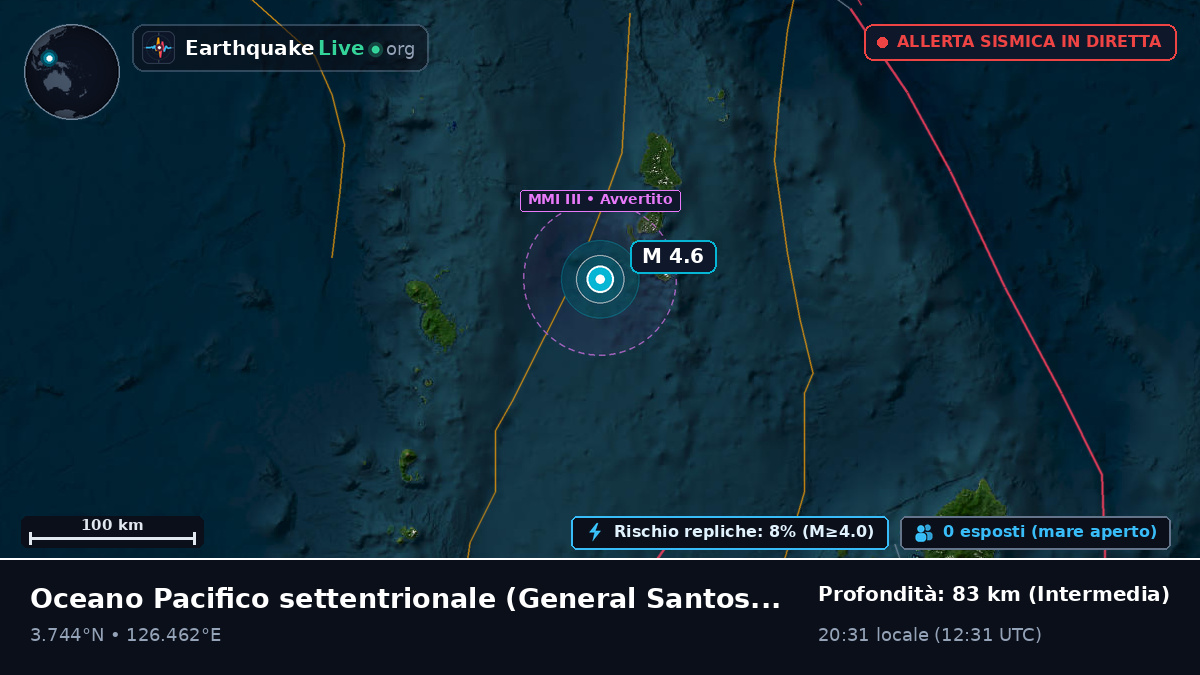 Oceano Pacifico settentrionale (Filippine)