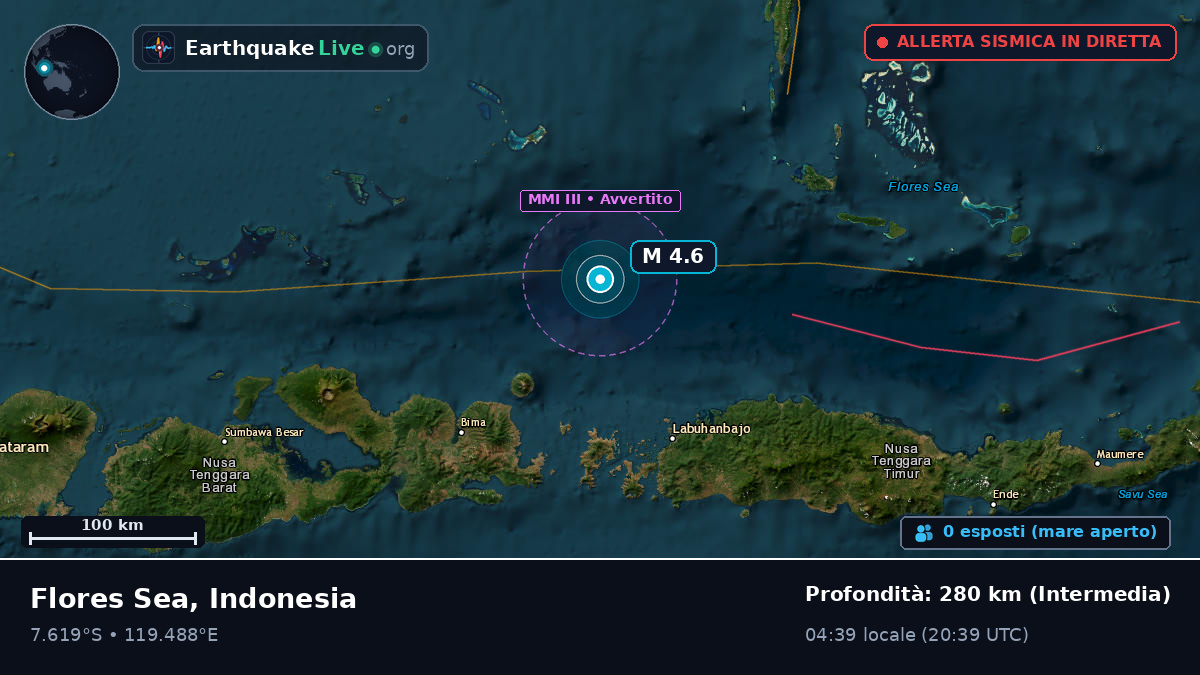 Mare di Flores (Indonesia)