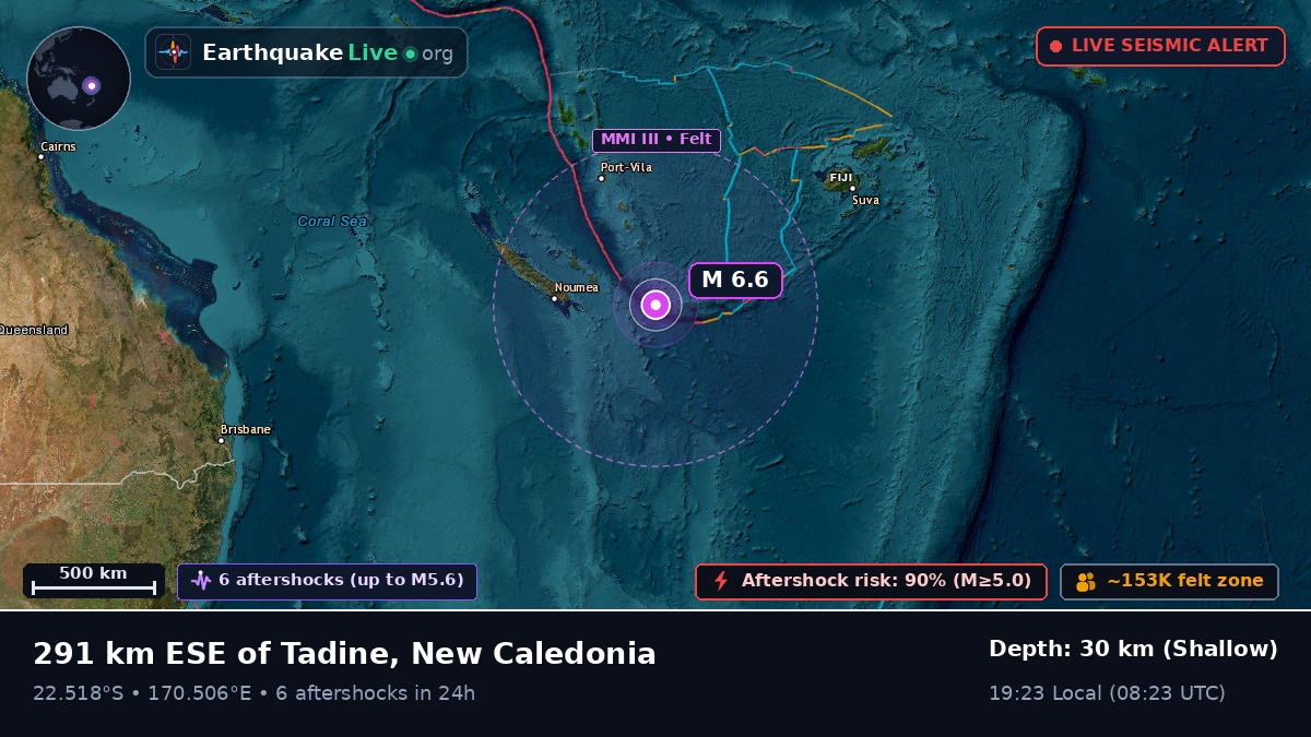 South Pacific Ocean (New Caledonia)