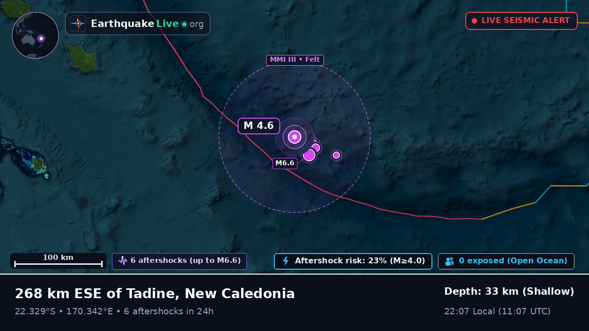 South Pacific Ocean (New Caledonia)