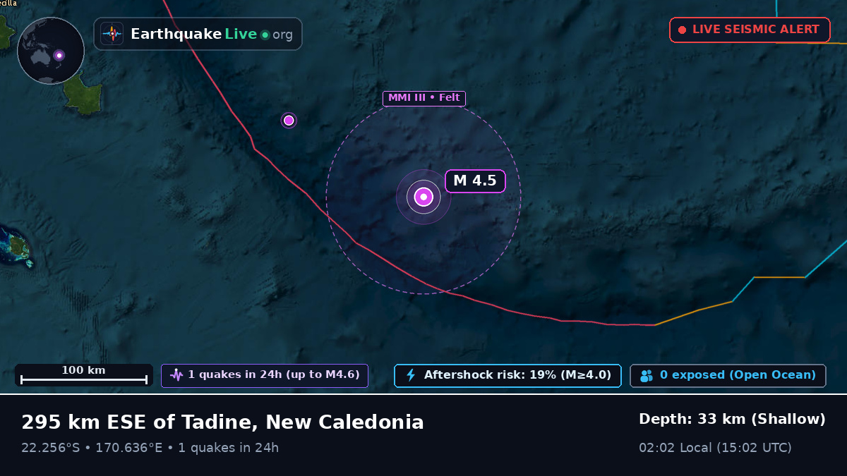 South Pacific Ocean (New Caledonia)