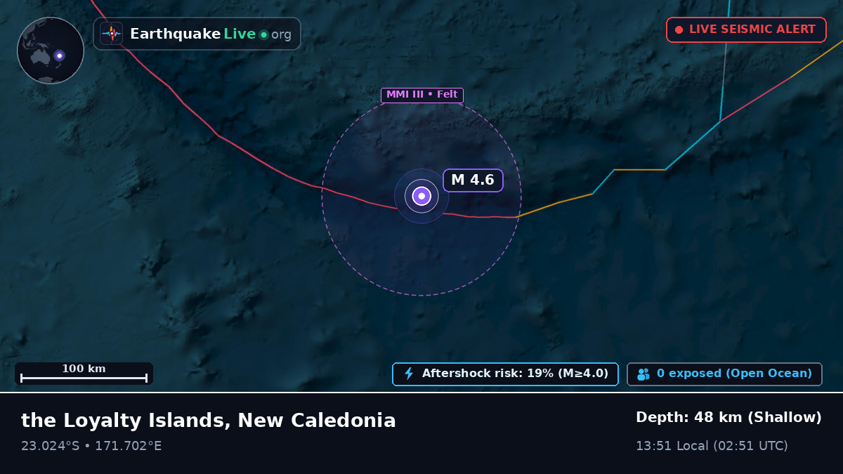 South Pacific Ocean (New Caledonia)