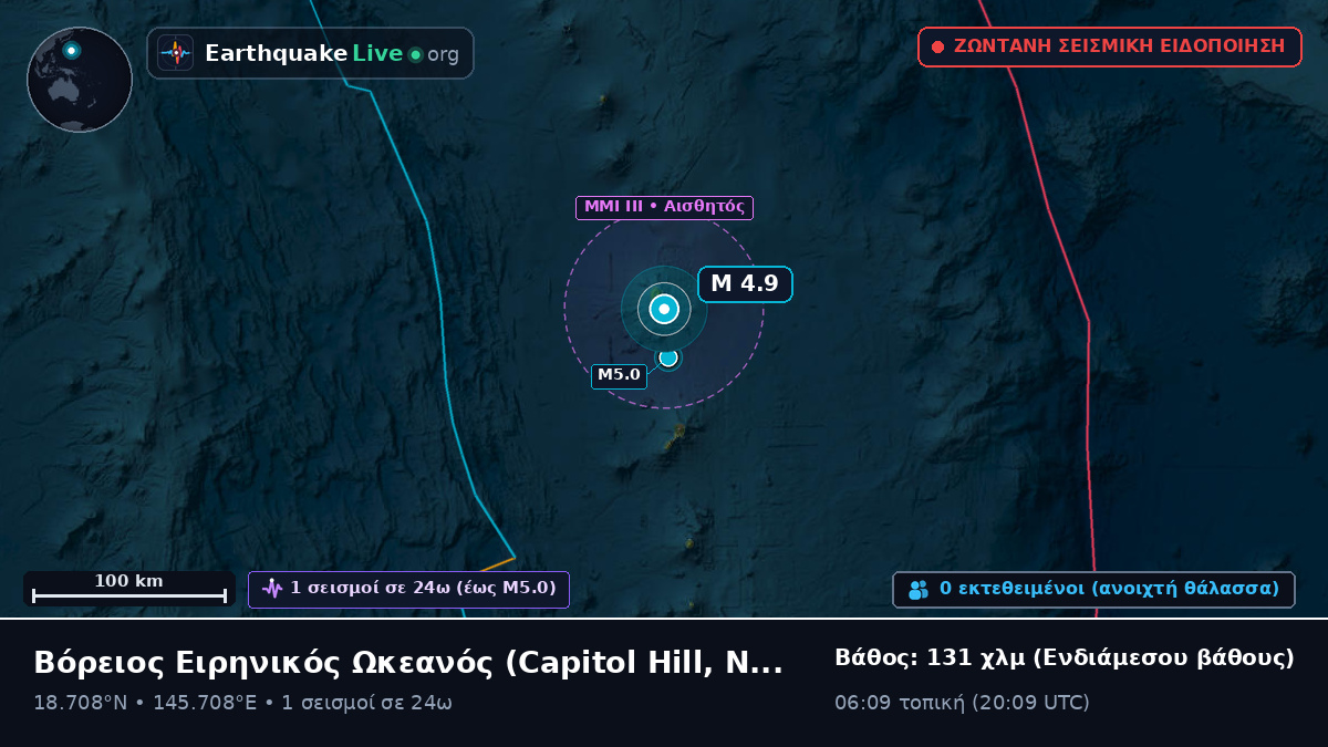 Βόρειος Ειρηνικός Ωκεανός (Northern Mariana Islands)