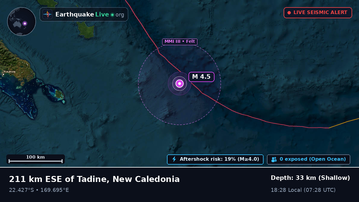 South Pacific Ocean (New Caledonia)