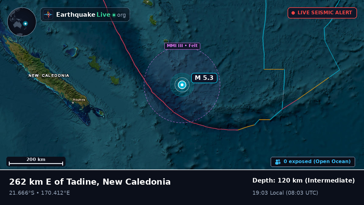 South Pacific Ocean (New Caledonia)