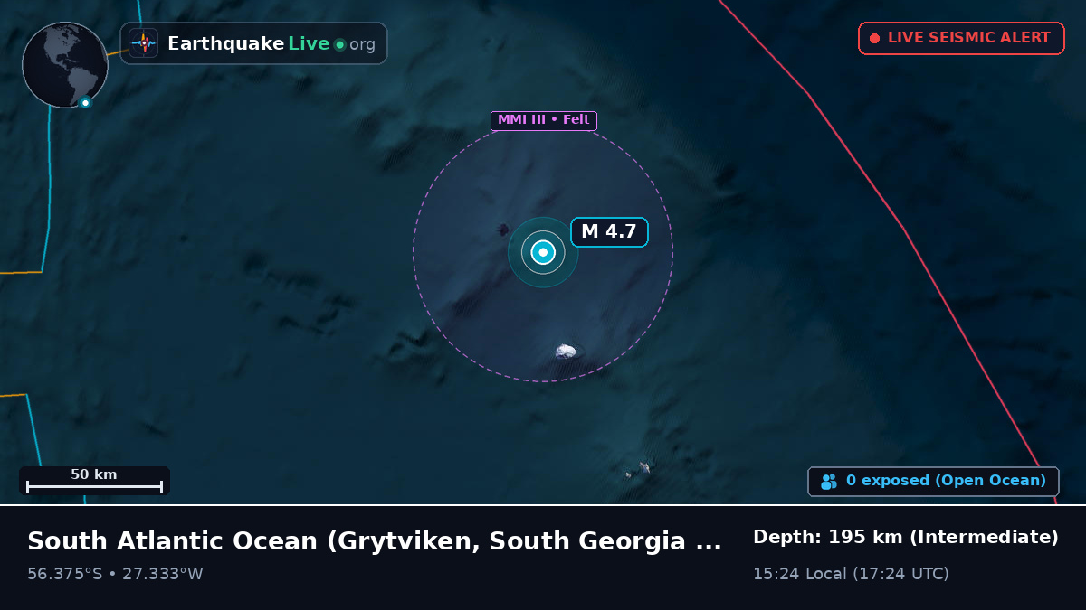 South Atlantic Ocean (South Georgia and the Islands)