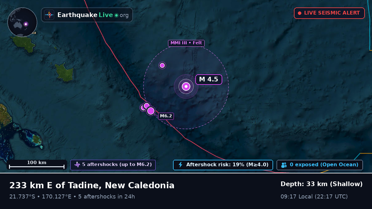 South Pacific Ocean (New Caledonia)