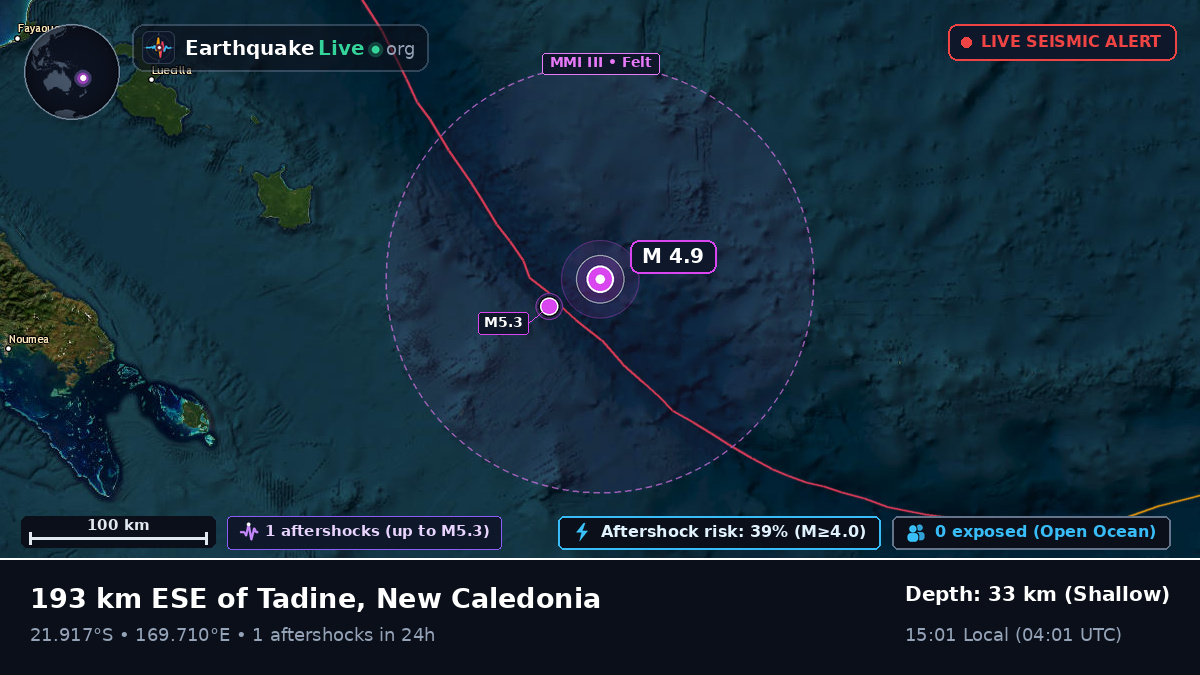 South Pacific Ocean (New Caledonia)