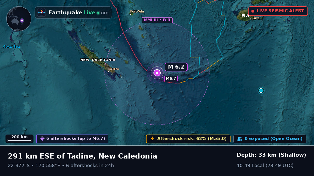 South Pacific Ocean (New Caledonia)