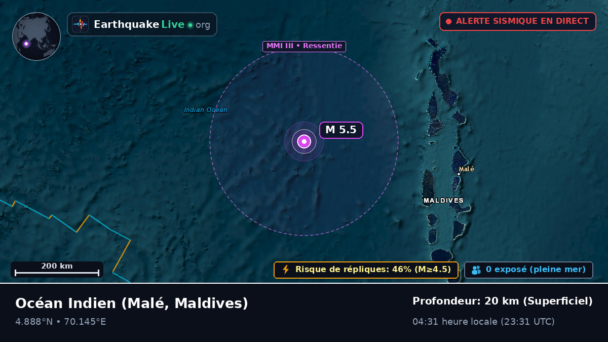 Océan Indien (Maldives)