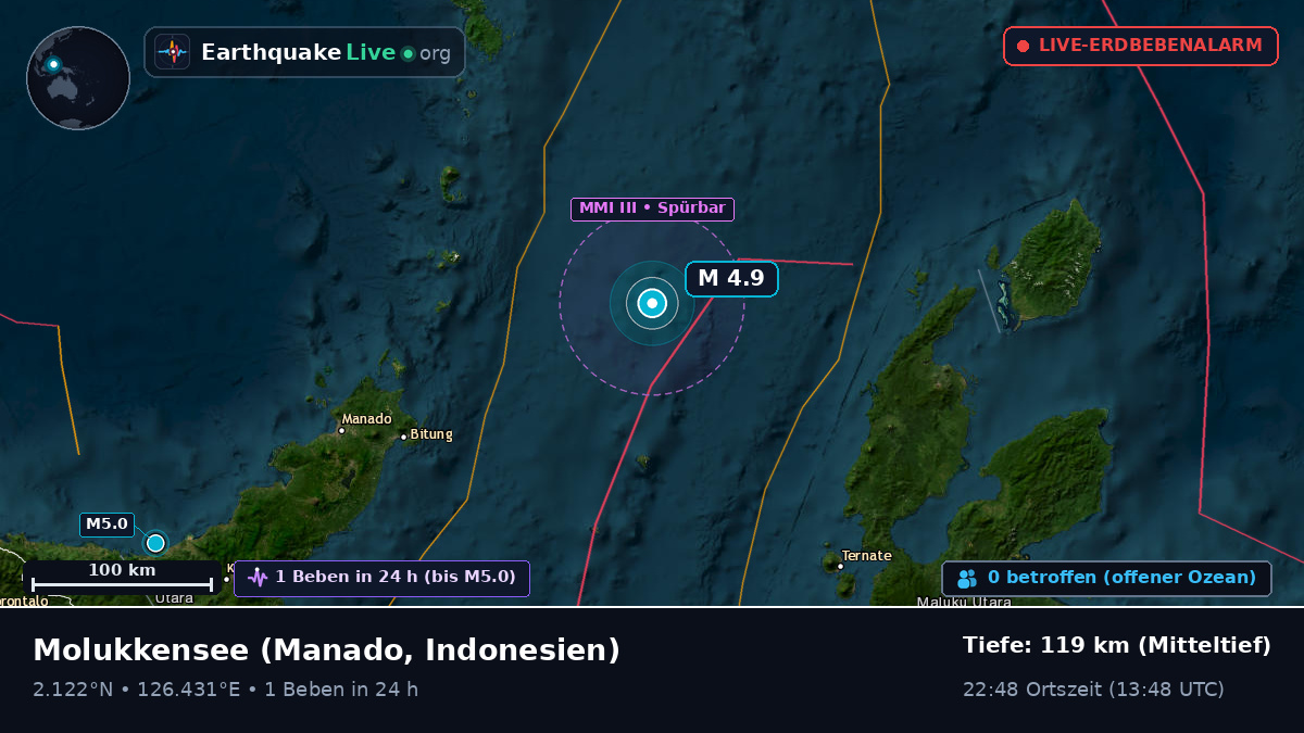 Molukkensee (Indonesien)