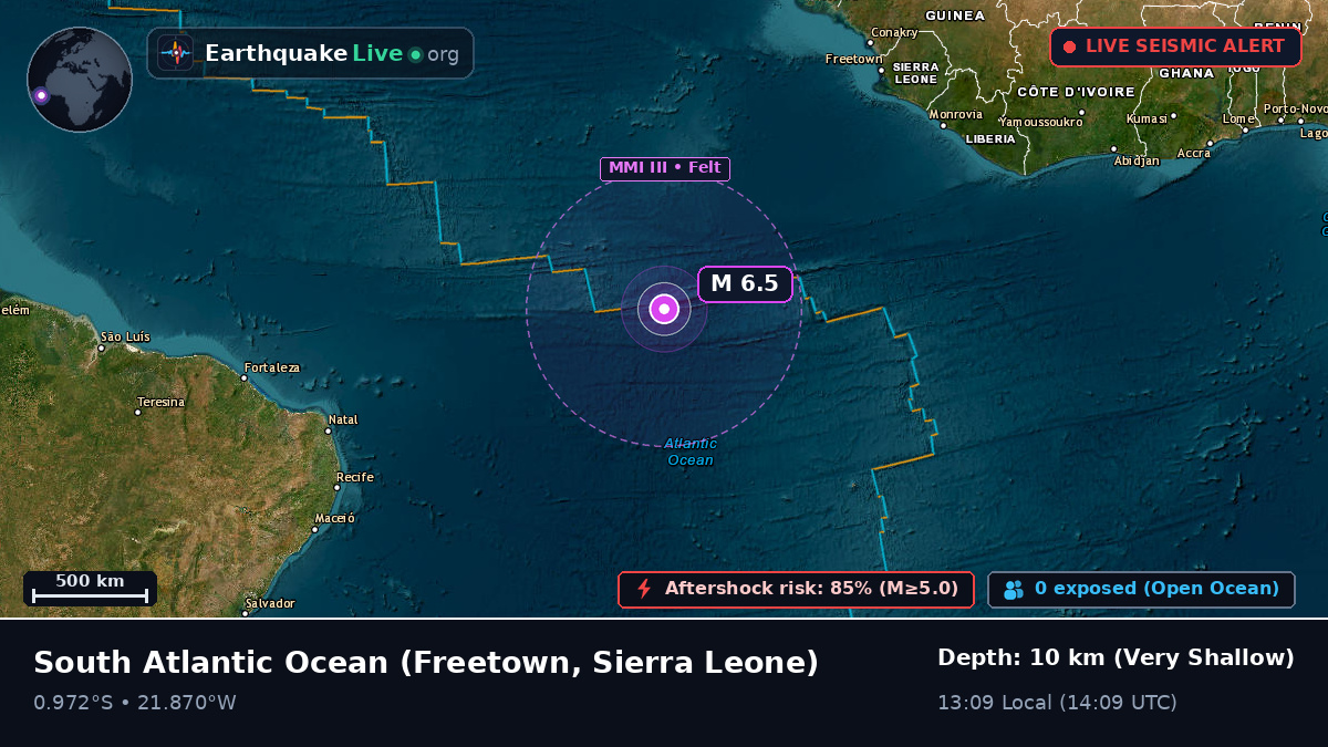 South Atlantic Ocean (Sierra Leone)