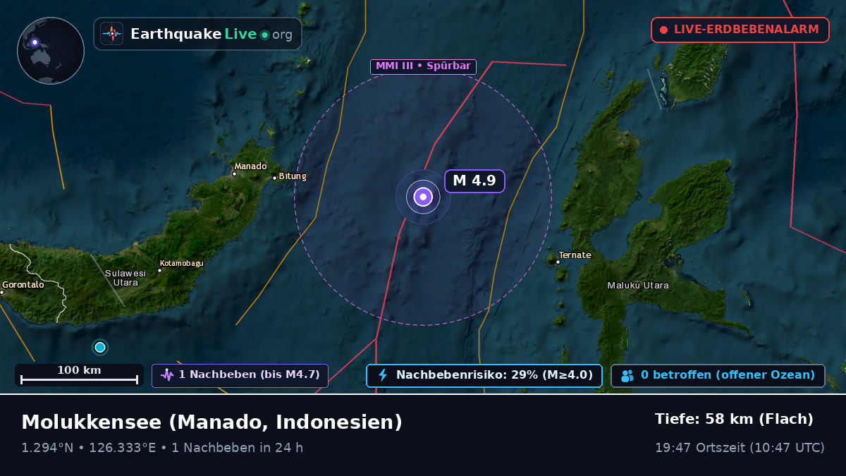 Molukkensee (Indonesien)
