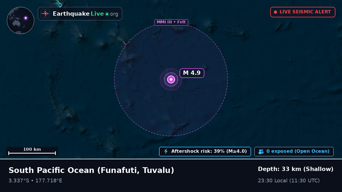 South Pacific Ocean (Tuvalu)